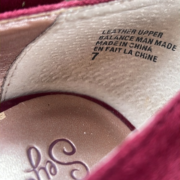 Last chance * SEYCHELLES vintage  suede heart open toe heels - Picture 8 of 8